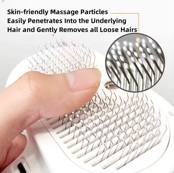 Pet Steam Massage Hair Comb